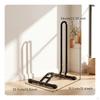 Folding Cycle Stand SpaceSaving Foldable Bike Antigrip Floor Parking Rack for Kids,