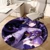 1pc Genshin Impact Beelzebul1 Design Printed Area Round Carpet for Bedroom Living Room Home Decor Rugs Mat Non Slip Mat Rug for Bedside