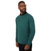 Maine Mens Cable Cotton Crew Neck Sweatshirt