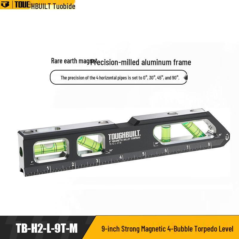 Topbid 9-inch Magnetic Torpedo Level