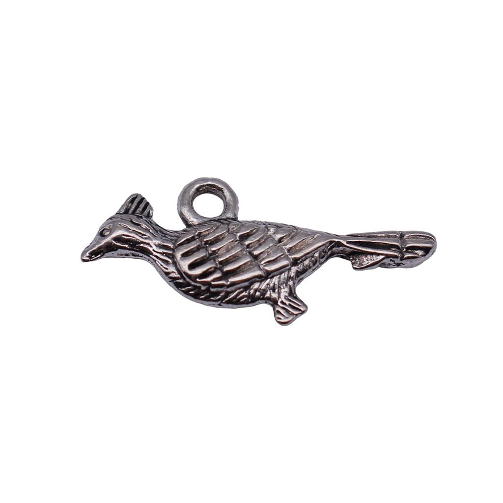 Flamingo Charms Antique Alloy Pendants For Bird Themed Jewelry Making