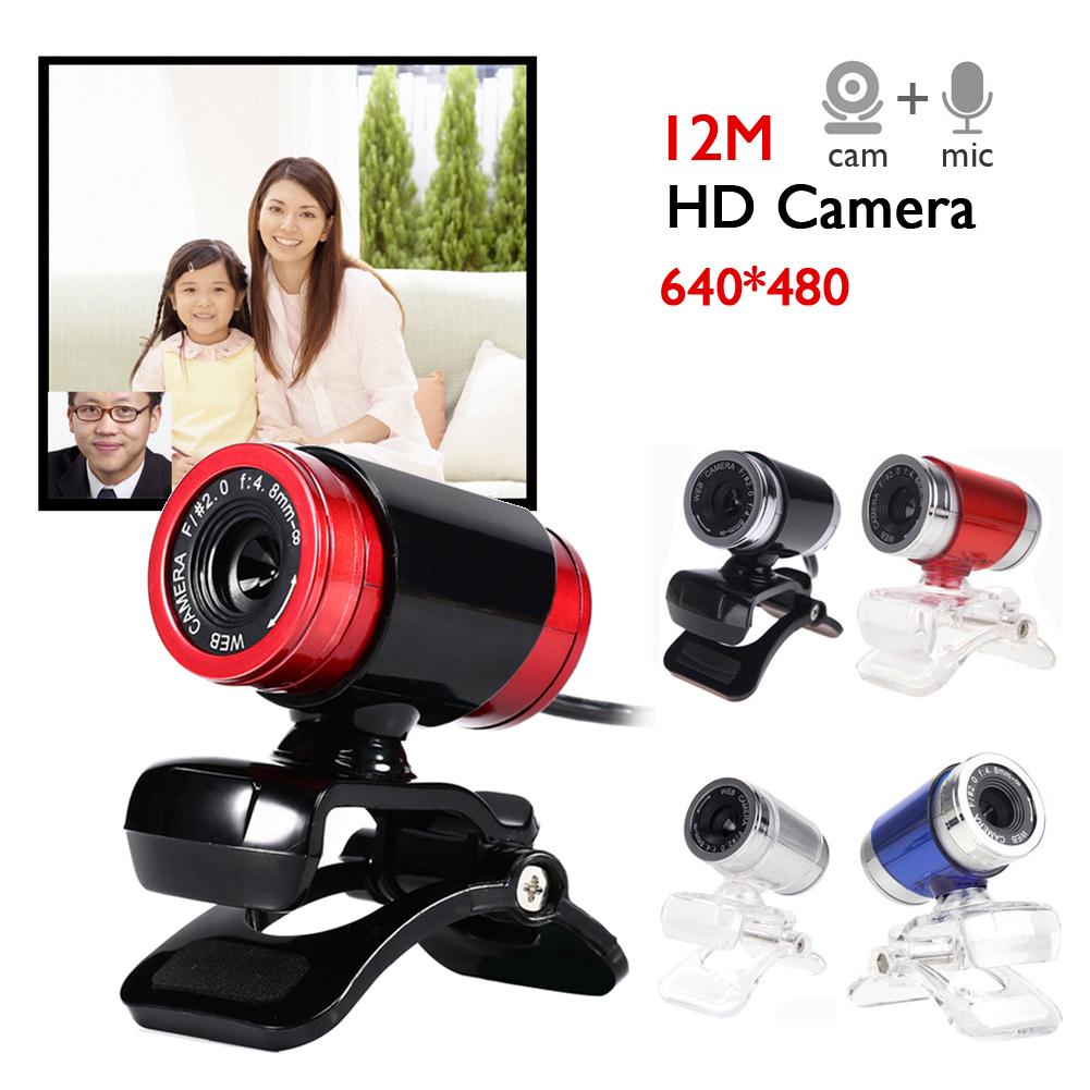 Computer Camera With Microphone Streaming Camera 480P Computer and Office