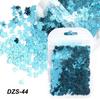 Nail Art Sequins Ins Winter Colorful Gradient Maple Leaf Flakes Trendy Nail Jewelry Bag