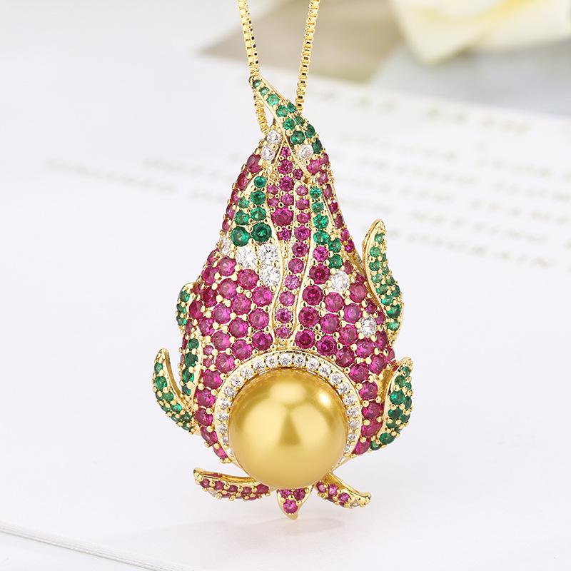 Jewelry, Pearl Necklace, Colored Treasure, Australian White Bead, Nanyang Bead, Gemstone Pendant, High-End Female Goods