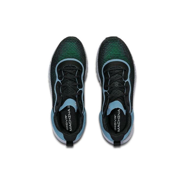 Under Armour HOVR Machina 2 SE Fabric Comfortable Versatile Low-Top Lifestyle Casual Shoes Men sneaker Black Blue 3024738-003