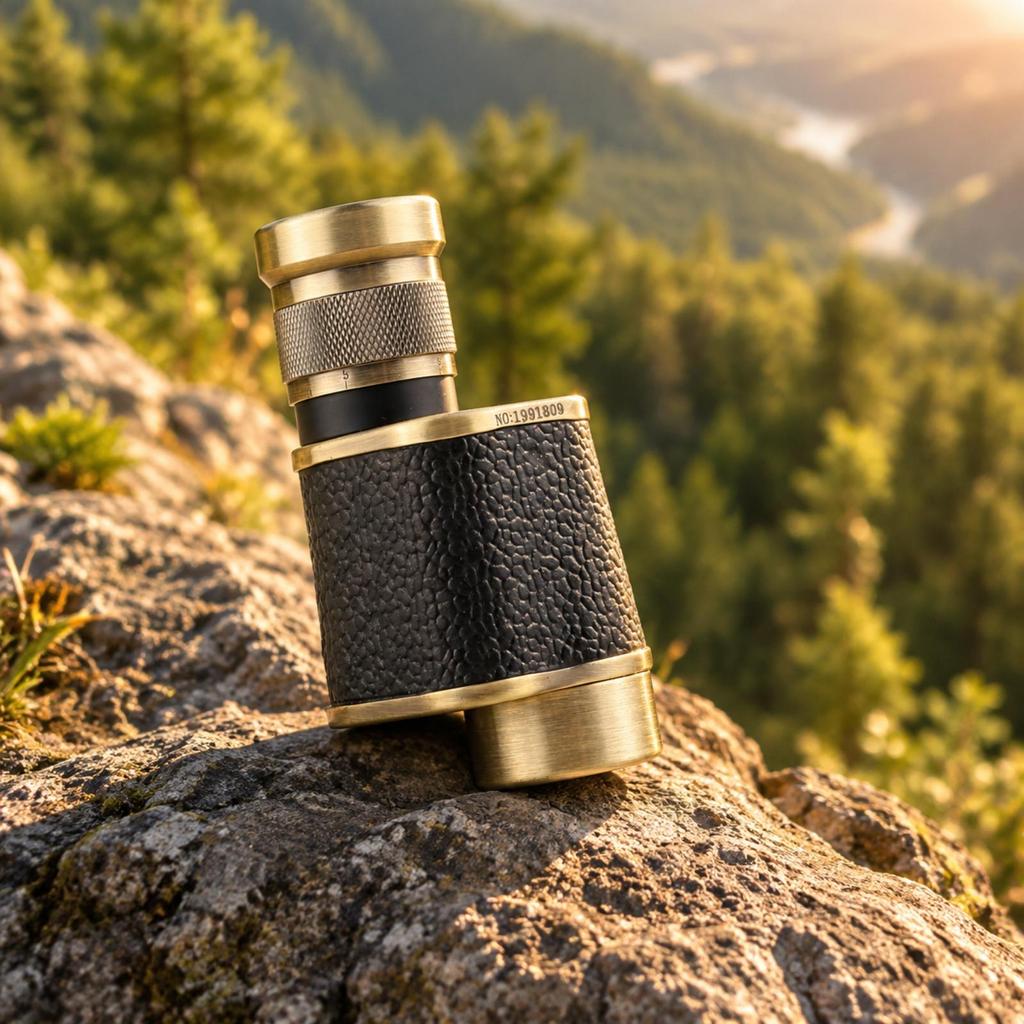 Single-Barrel Monocular High-Contrast of View 8x Crisp Image Optical