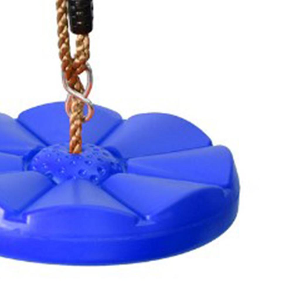 Heavy Duty Plastic Disc Tree Swing with PE Rope for Kids Children Outdoor Play Equipment