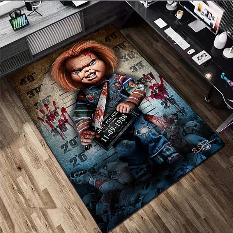 CHUCKY Rug Home carpet Office Decorative Carpet For Living Room Bedroom Door Mat Floor Carpet Computer Chair Area Rug