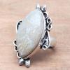Fossil Coral Gemstone Handmade Silver Jewelry  "9A"