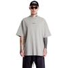 Fear of God Essentials Ss26 Signature 90S Short Sleeve Tee Concrete Heather Soft Comfortable Logo Embroidered Crew Neck T-Shirt Men Tops 125SP264592F