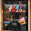 2026 Year of the Horse New Year Window Cling Decorations - Chinese Static Stickers for Display