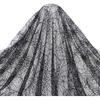 PH PandaHall 70x62 Inch Spider Web Lace Fabric, Black Lace Web Embroidered Lace Sewing Fabric Tablecloth Fabric Lace for DIY Dress Party Overlay