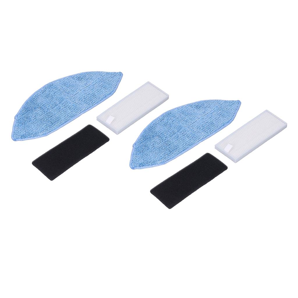 2er Set Staubsaugerfilter-Set Kehrmaschine Mopptuch Staubsaugerzubehör für U2 DGN22