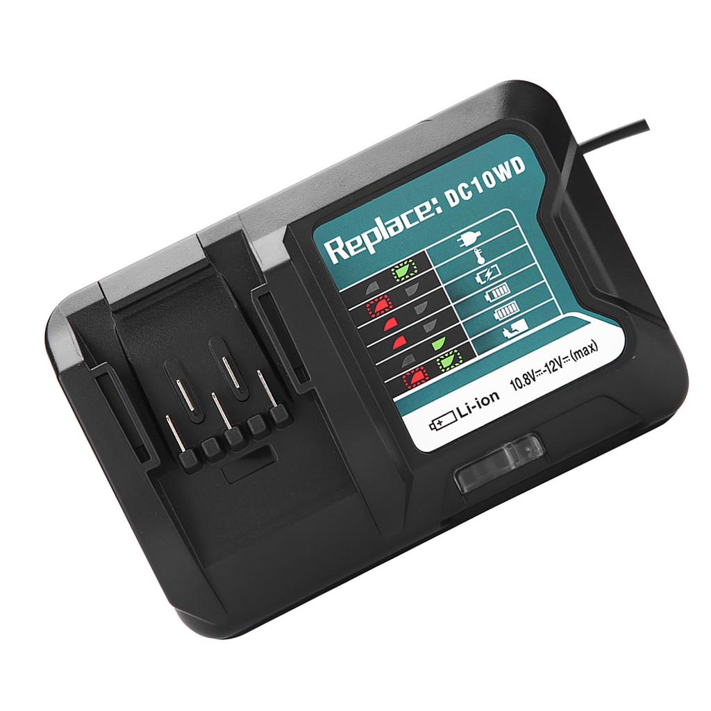 Fast Lithium Battery Charger for 10.8V 12V Makita DC10WDBL1015