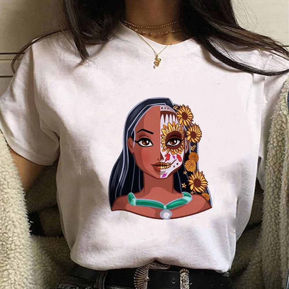 T Shirt Women Princess Aurora Print 