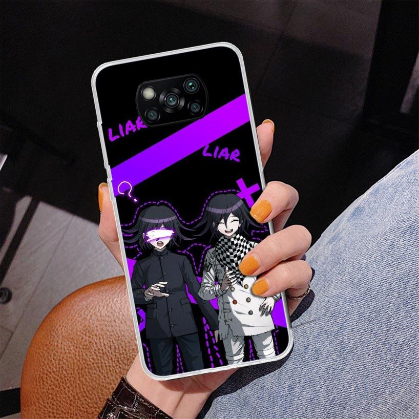 Danganronpa Kokichi Ouma Phone Case For Xiaomi Poco X7 X6 X5 Pro F7 Ultra Redmi 15C 15 13C 13 12C 12 10 10A 10C 9 9A 9C 9T Cover