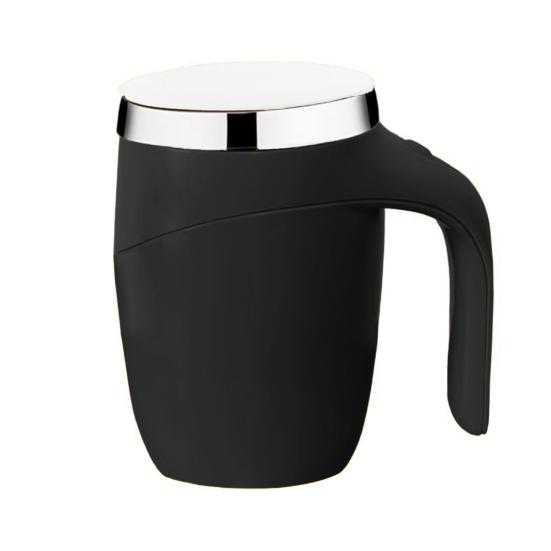 

Чашка для кофе с функцией самостоятельнго перемешивания 380 мл, автоматическая магнитная кружка для помешивания, кружка для кофе из нержавеющей стали, перезаряжаемая