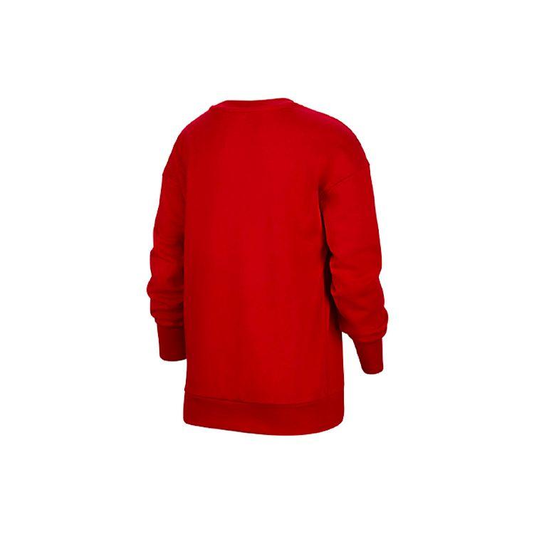 Nike CNY Series New Year Fleece-Lined Warm Pullover Sweatshirt Kids Tops Red DR1855-687