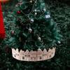 Gingerbread House Christmas Tree Skirt LED Xmas Tree Base Cover Christmas Tree Collar  Festival