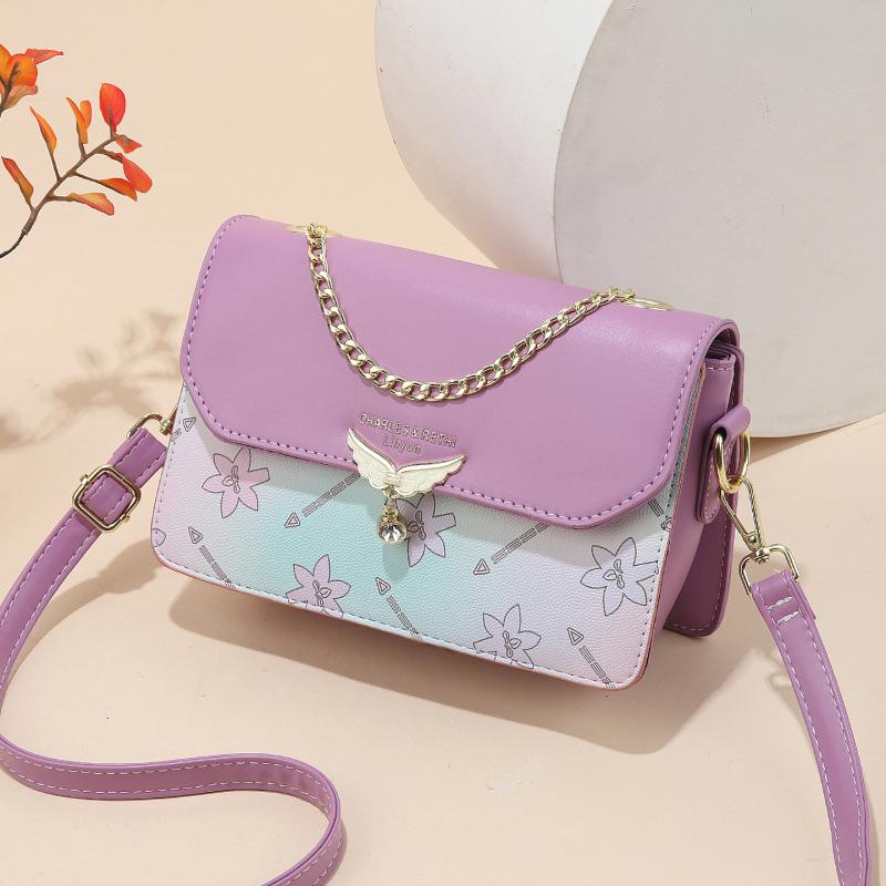 Crossbody bag women's new simple small square bag shoulder bag handbag birthday gift Valentine's Day commute