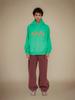 Peuswike 2Way Overfit Sweatpants_Burgundy Brown