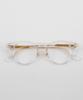 Eseubika Bruce-C02 Transparent Horn-Rimmed Glasses