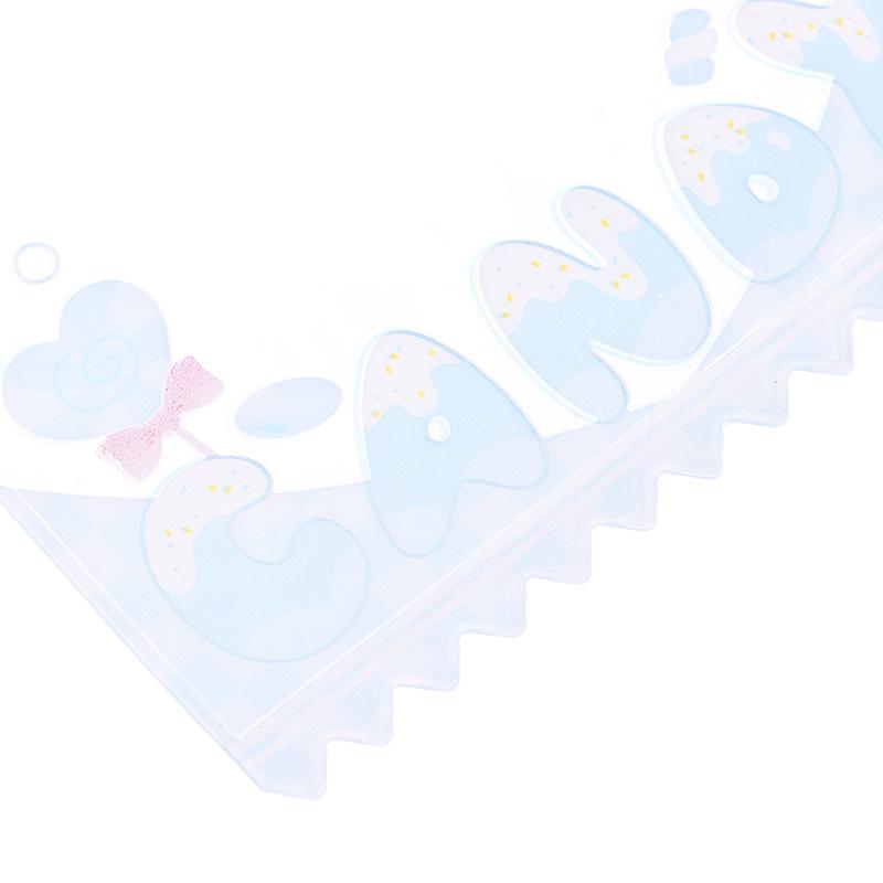 1Pc Cute Cartoon Transparent Bag 58Mm-75Mm Props Badge Storage Display Bag Protective Shell Card Bag Cover Candy Bag