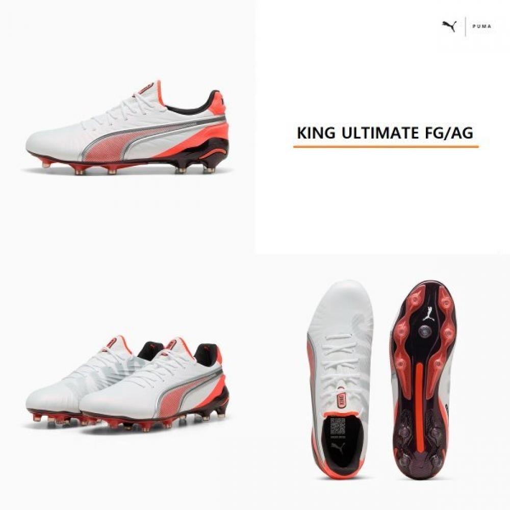 

Puma King Ultimate Fg Ag Soccer Shoes 108821 01 King Ultimate Fg Ag 01 white red/270