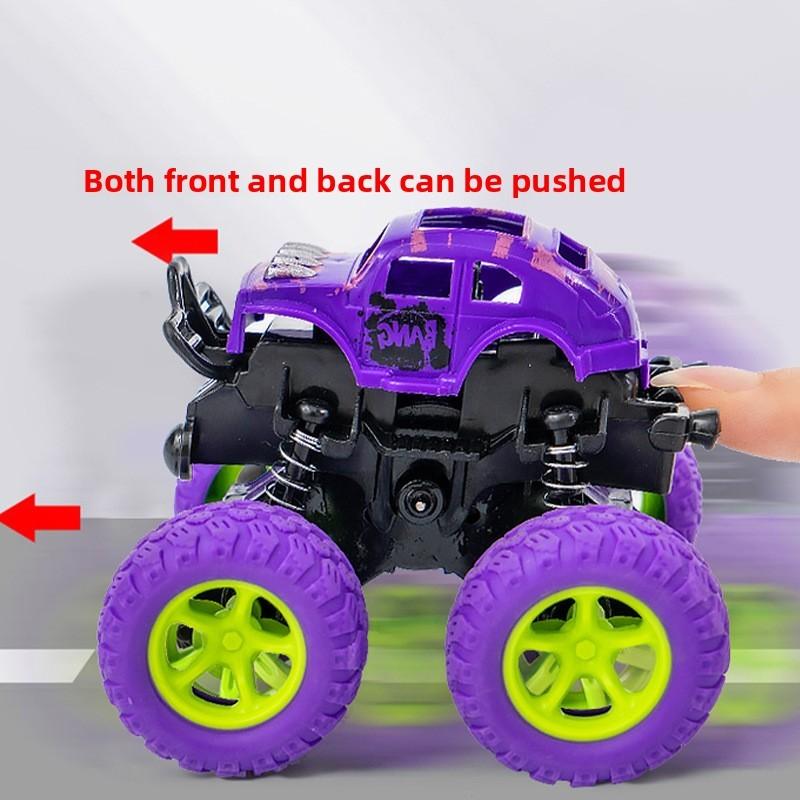 Off Road Inertia Rc Car With Rotating Stunt Features For Kids Indoor Play