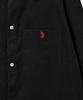 USPOLOASSN Oversized Wildlederhemd_Schwarz
