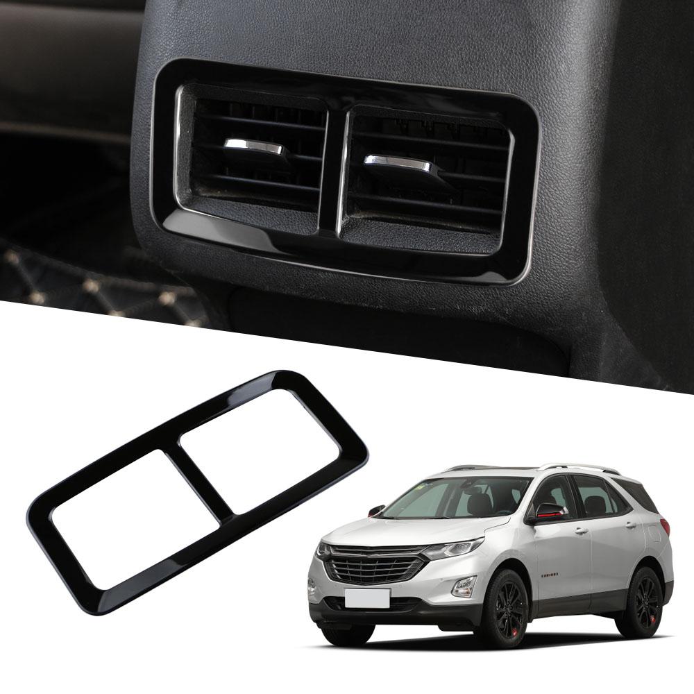 Rear Air Conditioning Vent Cover for Chevrolet Equinox 2017- 2026 2026 2026 AC Outlet Sticker Decoration Trim Car Accessories