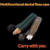 Transparent Mini Storage Box Portable Space Saving Organizer for Band Aid Toothpick Cotton Swab Office Desk Use