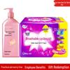 Syoss Peach Blossom Moisturizing Conditioner 680ml with Sanitary Pads Combo