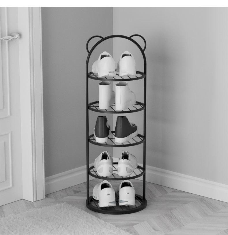Compact Shoe Rack: Space-saving, Durable, Multi-layer Storage for Small Spaces and Doorways