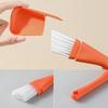 Window Groove Cleaning Brush Windows Slot Cleaner For Door Floor Gap Keyboard Brush Dustpan 2 In 1 Household Cleaning Tools Kit