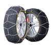 2PCS Snow Chains Manganese Alloy Steel Traction Tire Snow Chains Silver