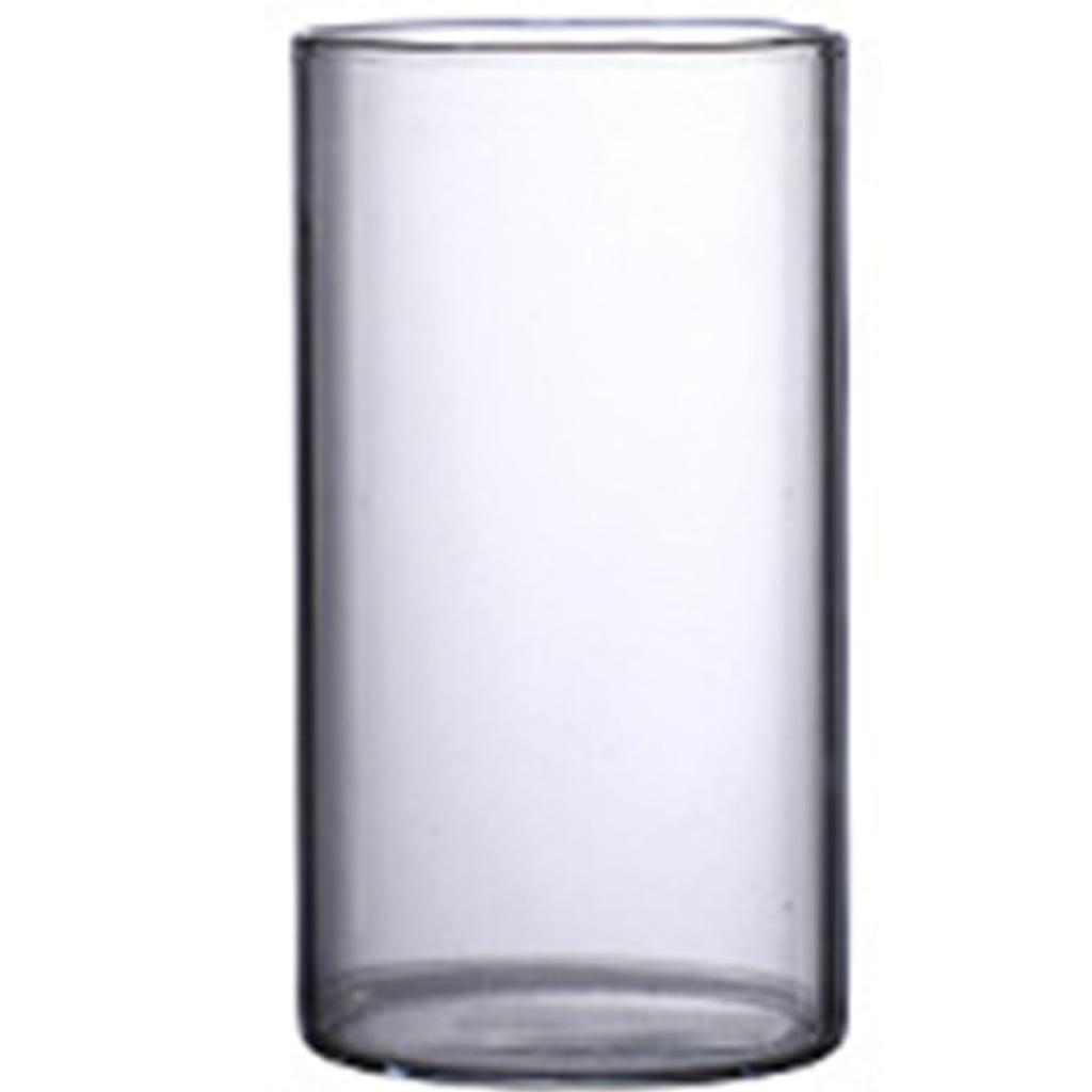 Clear Glass Flower Vase Tabletop Borosilicate Vases Floral Arrangements for Home Office Wedding Table