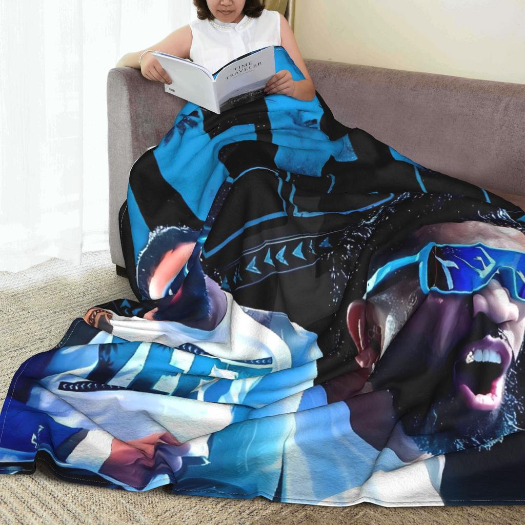 JEY YEET USO Wrestling Hřejivá deka Dětská plyšová přehozová deka Vtipný přehoz na pohovku Křeslo Flanelová přikrývka Potah na rozkládací pohovku