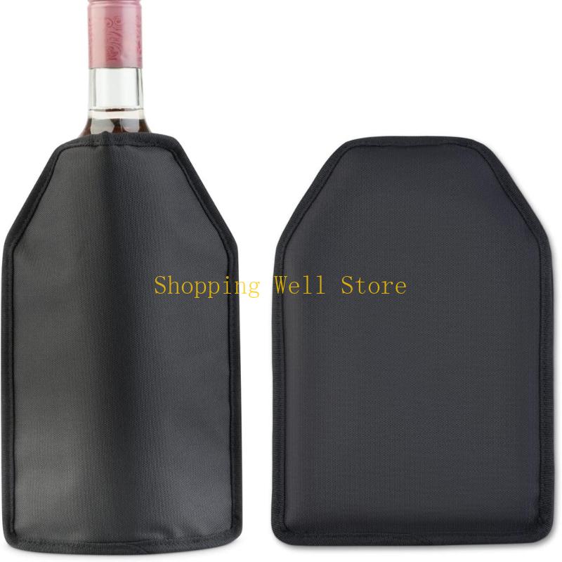 KX4B Wine Bottle Coolers Insulated Bag For Sparkling Drinks Hiking And Picnics Event