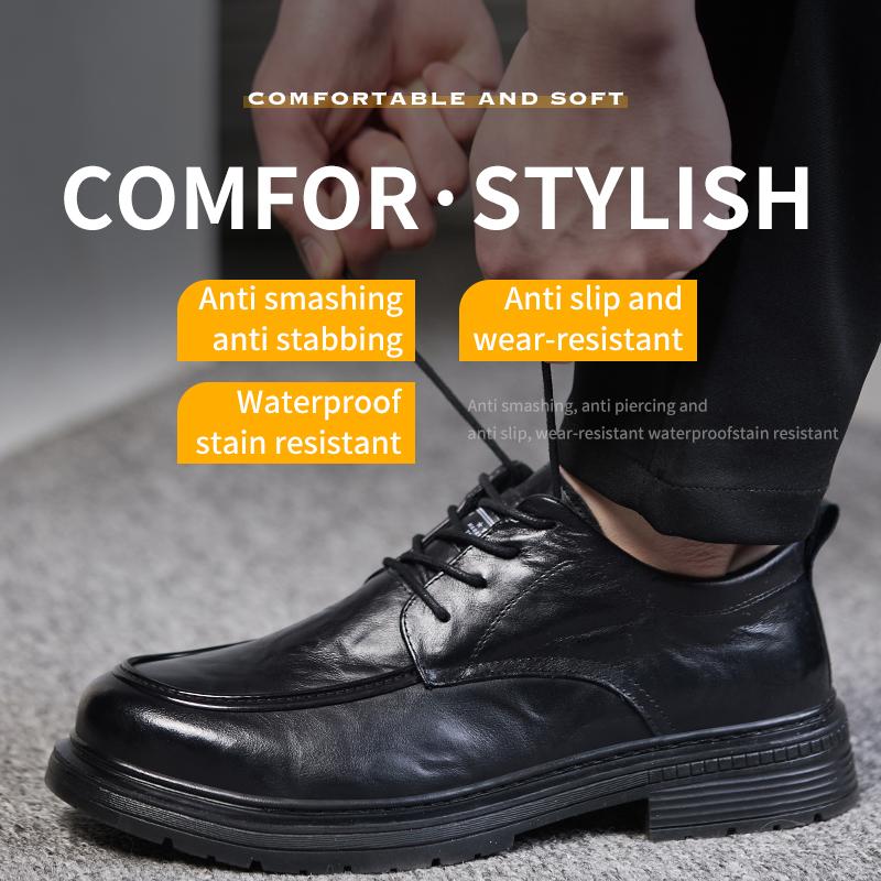 Safety Work Shoes Impact-resistant, Anti-penetration & Insulated Industrial Safety Boots