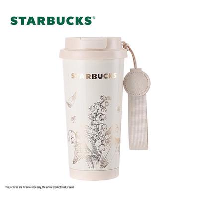 Caneca Térmica de Viagem Starbucks Lírio do Vale 500ml