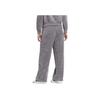 Adidas Originals Loose Cozy Pant Solid Color Comfortable Casual Versatile Knitted Sports Pants Women Pants Gray JM8063