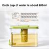 Drink Dispenser with Spigot Large Beverage Liquid Drink Container 4L Cold Water Pitcher Lemonade Stand Juice Jug