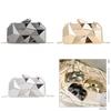 Acryl Mini Box Clutch Met Ketting Zilver Elegante Avondtas Voor Dagelijks Gebruik