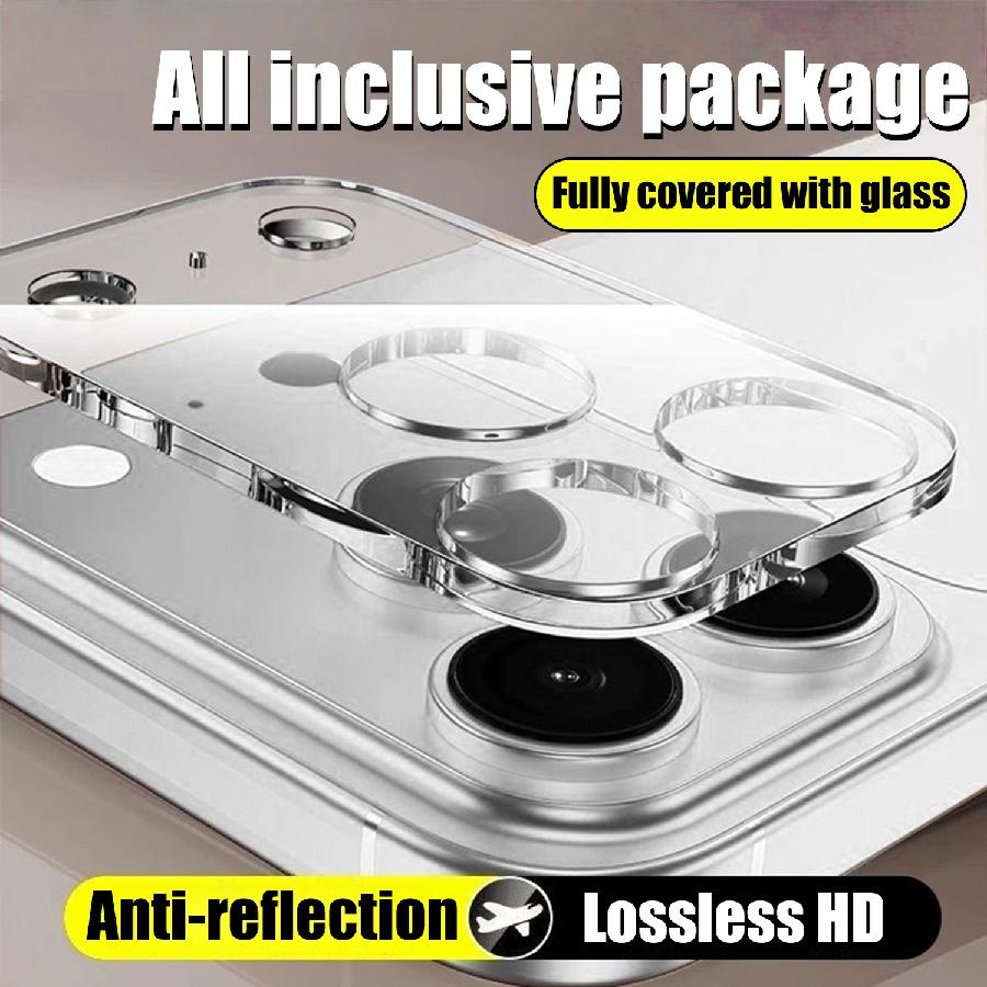 For iPhone Air 11 12 13 14 15 Plus Mini 16 17 Pro Max Camera Lens Protector Tempered Glass