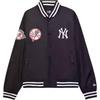 New Era MLB New York Yankees NY Embroidered Single Button Long Sleeve Jacket Unisex Jackets Black 14385106