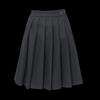 Tatu Women's High-Waist Pleated Mini Skirt