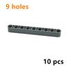 43857 32524 32316 Dickes Loch Arm Träger Hubarm Achse Auto Technische 1x2 1x7 1x5 Stein Kreatives MOC Baustein Kompatibles Spielzeug