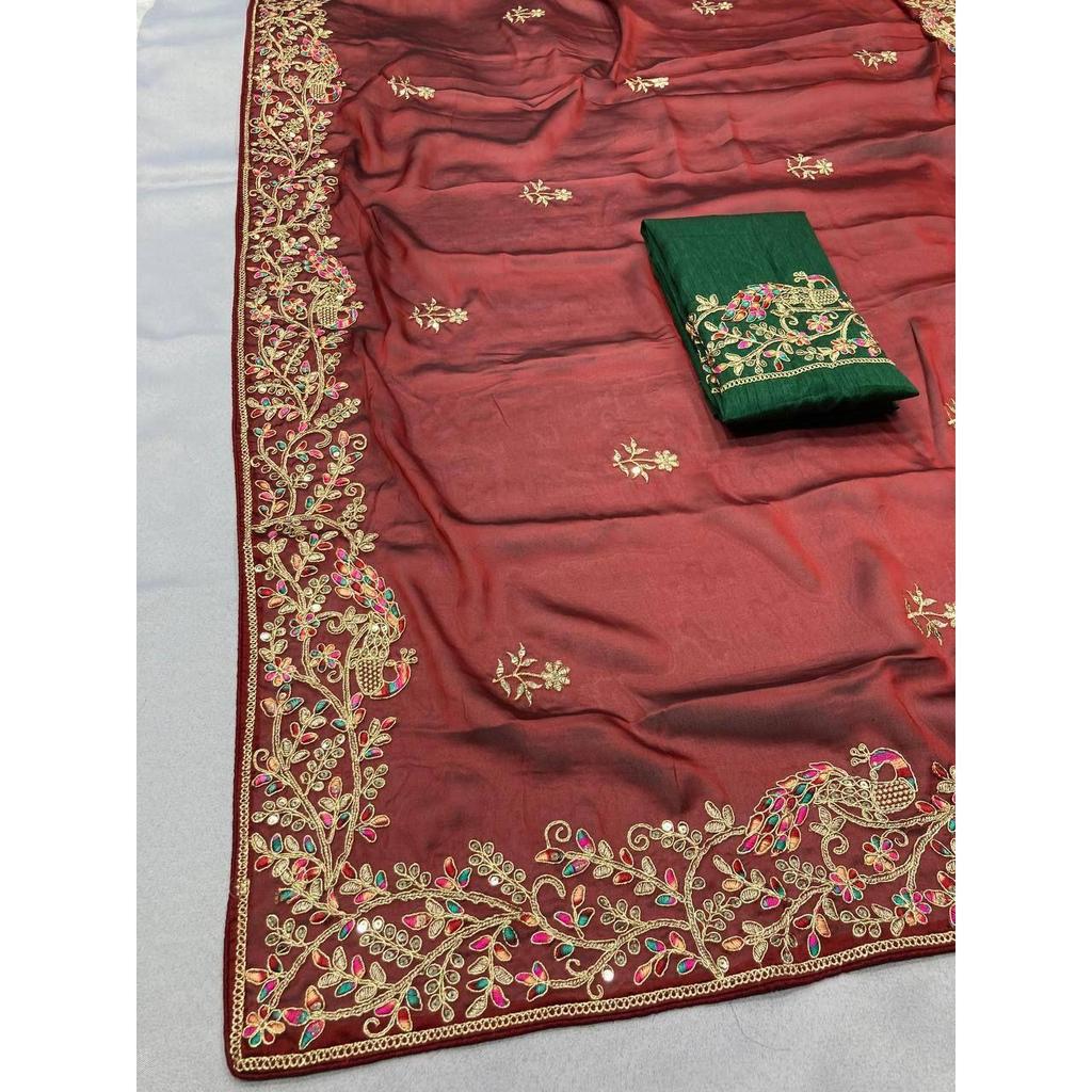 Trending Wedding Collection Rangoli Silk Saree