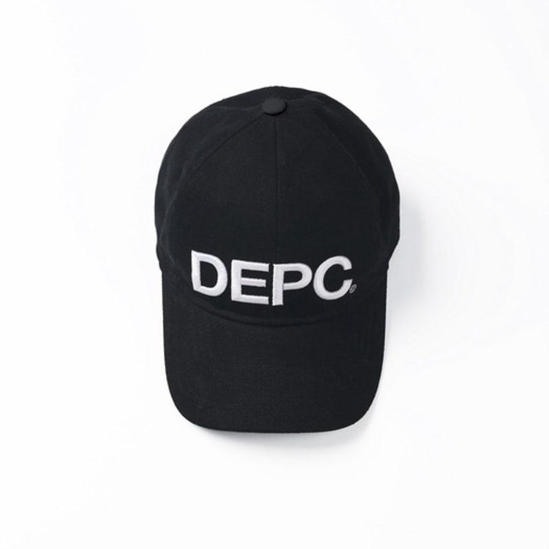 depc LOGO CAP (BLACK)